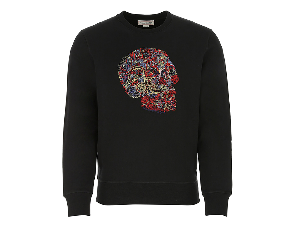 London Skull Embroidered Sweatshirt - Urban Junction