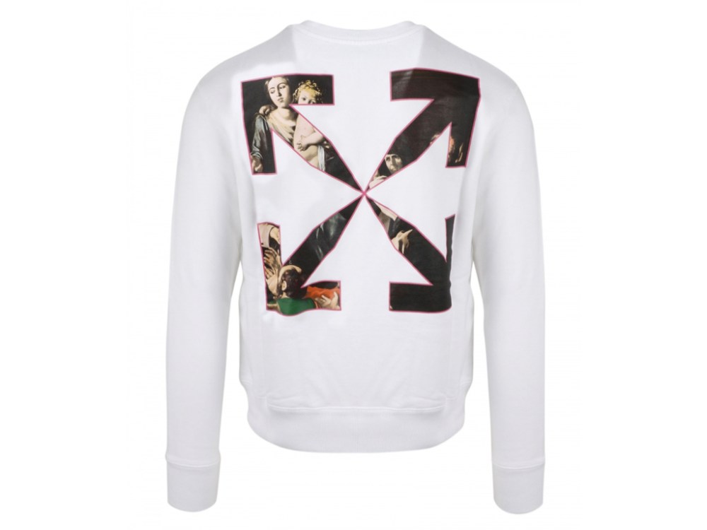 Caravaggio Arrows-motif Printed Sweatshirt