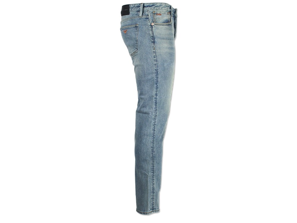 J75 Slim-fit Worn-Wash Jeans