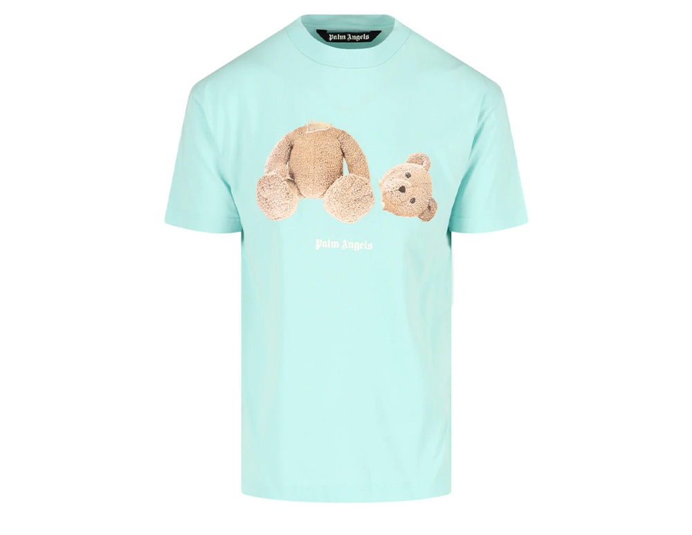 Palm Angels Teddy Bear Classic T-shirt Black Size XLarge